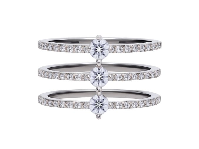 PRSTEŇ DIAMONFIRE DÁMSKY 6118401082175 (17,5 )