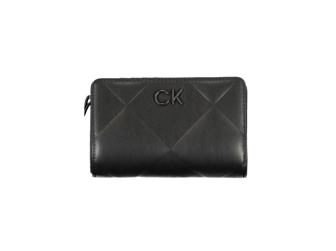 Praktická Dámska Peňaženka CALVIN KLEIN 14.0X9.0X4.0cm Čierna (Velkost UNI, Farba Čierna)