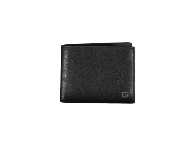 Praktická Pánska Peňaženka GUESS JEANS 12.0X10.0X3.0cm Čierna (Velkost UNI, Farba Čierna)