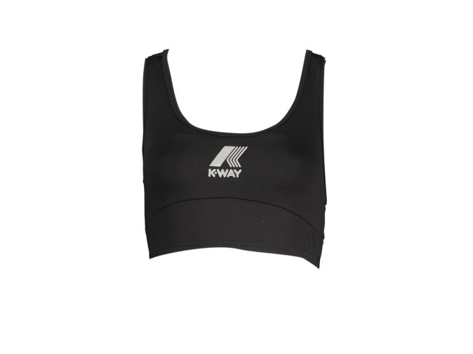 K Way Top Donna Nero Čierna (Velkost XL, Farba Čierna)