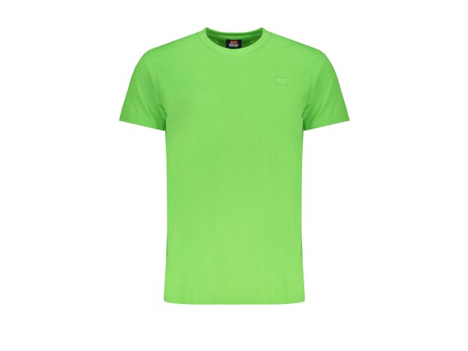 Štýlové Pánske Tričko s krátkym rukávom NORWAY 1963 Zelená (Velkost 2XL, Farba Zelená)