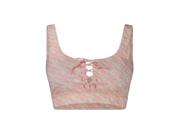 Guess Jeans Top Donna Rosa Ružová (Velkost S, Farba Ružová)