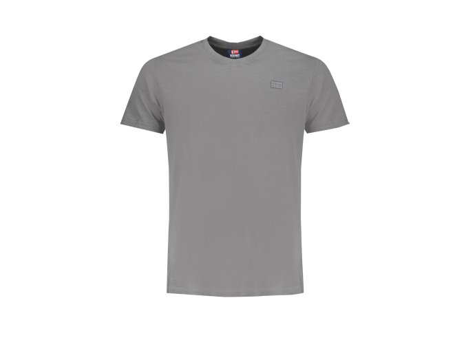 Štýlové Pánske Tričko s krátkym rukávom NORWAY 1963 Šedá (Velkost 2XL, Farba Šedá)