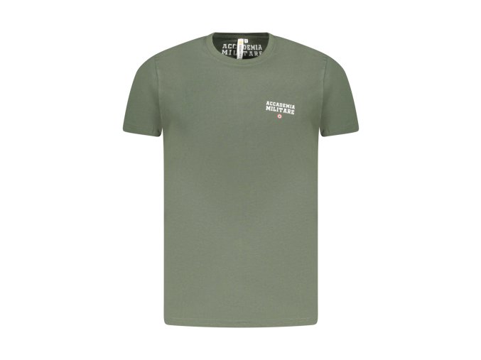 Štýlové Pánske Tričko s krátkym rukávom ACCADEMIA MILITARE Zelená (Velkost 3XL, Farba Zelená)