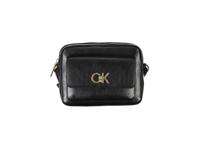 Štýlová Dámska Kabelka CALVIN KLEIN  6.0X15.0X20.0cm  Čierna (Velkost UNI, Farba Čierna)