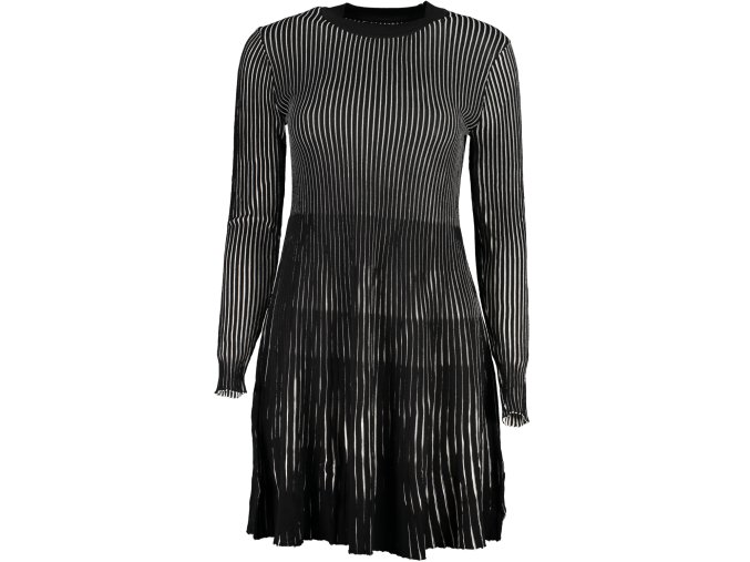 Štýlové Dámske Šaty DESIGUAL Čierna (Velkost XL, Farba Čierna)