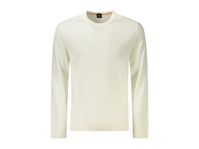 Elegantný Pánsky Pulóver HUGO BOSS Biela (Velkost 2XL, Farba Biela)