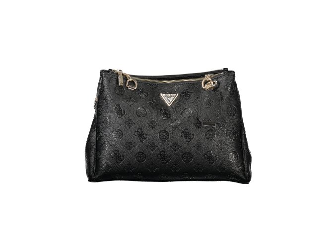 Štýlová Dámska Kabelka GUESS JEANS  33.0X22.0X11.0cm  Čierna (Velkost UNI, Farba Čierna)
