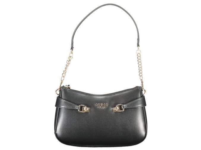 Štýlová Dámska Kabelka GUESS JEANS  26.0X16.0X4.0cm  Čierna (Velkost UNI, Farba Čierna)