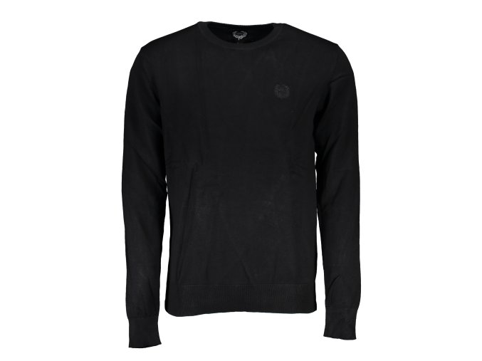 Elegantný Pánsky Pulóver GIAN MARCO VENTURI Čierna (Velkost 2XL, Farba Čierna)