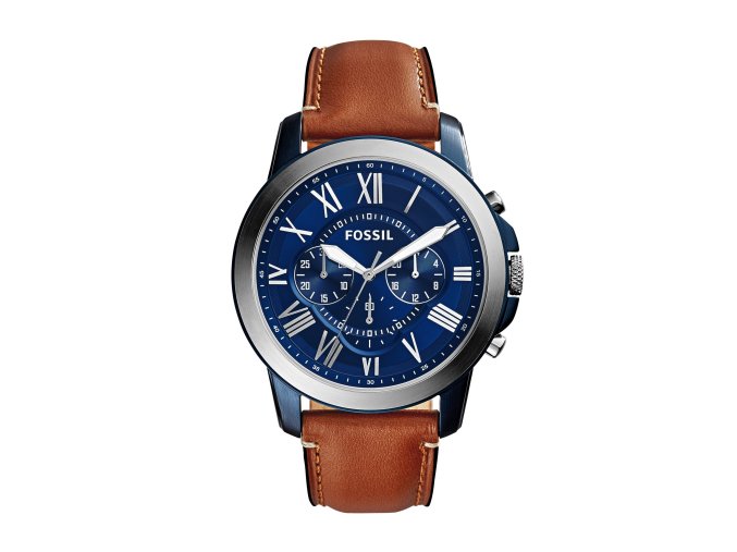 9510 fossil grand panske hodinky kulate fs5151