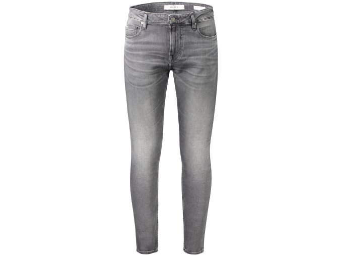 Športové Pánske Nohavice GUESS JEANS Šedá (Velkost 34L32, Farba Šedá)