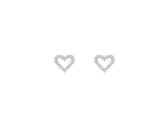 DW00401610 Mirelle Heart Earring Silver 01 4000x5000