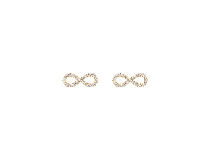 DW00401614 Mirelle Infinity Earring Gold 01 4000x5000