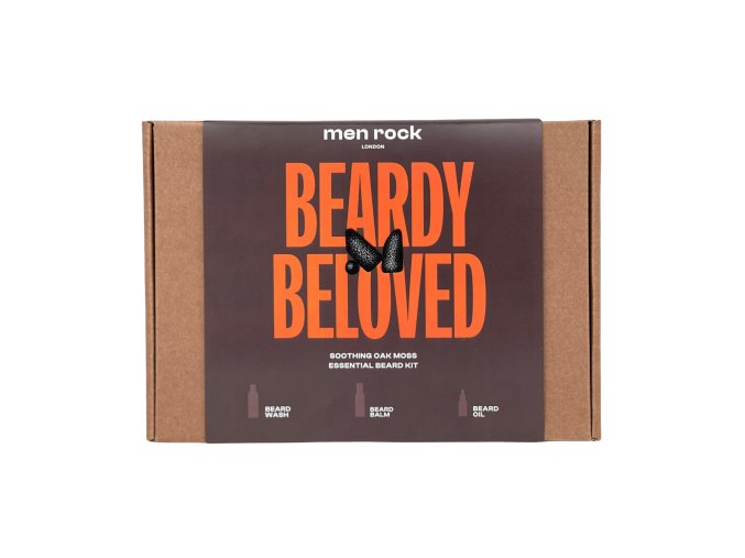 5388 3 men rock darkovy pecujici set o vousy lisejnik