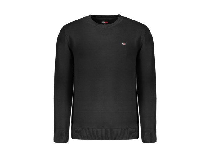 Elegantný Pánsky Pulóver TOMMY HILFIGER Čierna (Velkost XL, Farba Čierna)