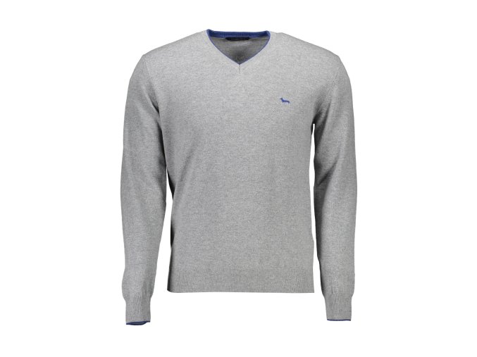 Elegantný Pánsky Sveter HARMONT & BLAINE Šedá (Velkost 2XL, Farba Šedá)