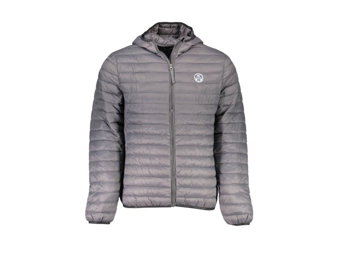 Kvalitná Pánska Zimná Bunda NORTH SAILS Šedá (Velkost 2XL, Farba Šedá)