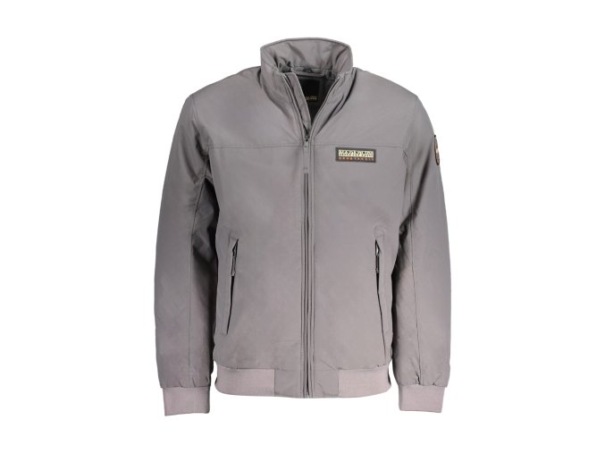 Kvalitná Pánska Zimná Bunda NAPAPIJRI Šedá (Velkost S, Farba Šedá)