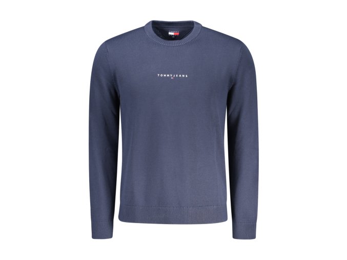 Elegantný Pánsky Pulóver TOMMY HILFIGER Modrá (Velkost M, Farba Modrá)
