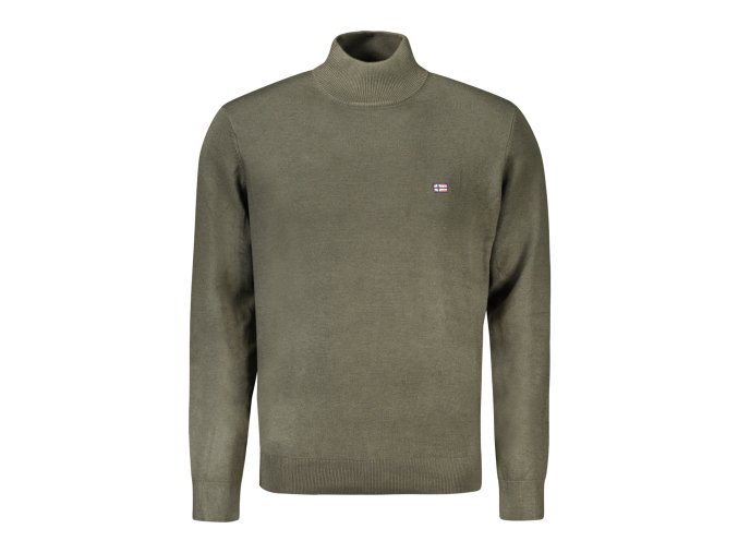 Elegantný Pánsky Pulóver NORWAY 1963 Zelená (Velkost 3XL, Farba Zelená)