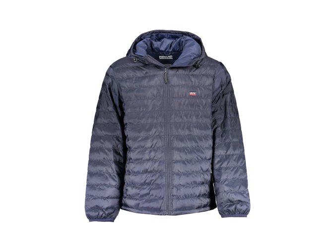 Kvalitná Pánska Zimná Bunda LEVI´S Modrá (Velkost 2XL, Farba Modrá)