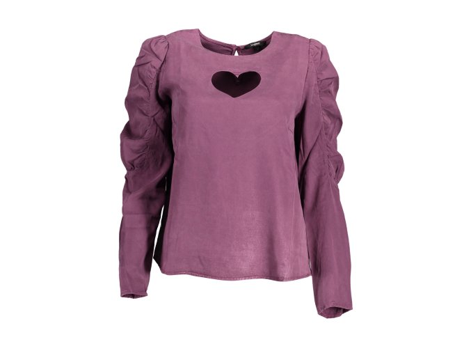 Elegantná Dámska Košeľa DESIGUAL Fialová (Velkost XL, Farba Fialová)