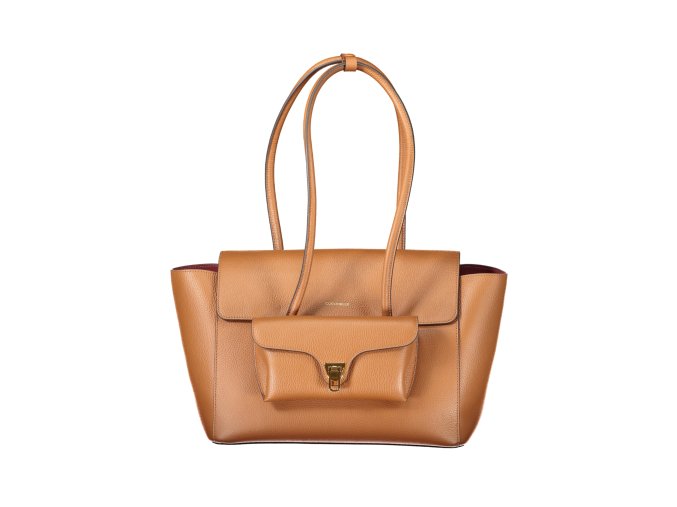 Štýlová Dámska Kabelka COCCINELLE  43.0X22.0X17.0cm  Hnedá (Velkost UNI, Farba Hnedá)