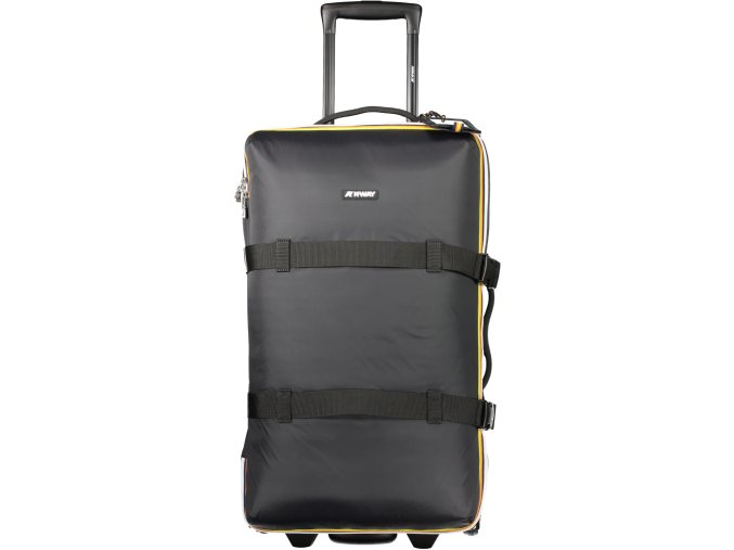 Štýlová Dámska Kabelka K-WAY  36.0X64.0X28.0cm  Čierna (Velkost UNI, Farba Čierna)