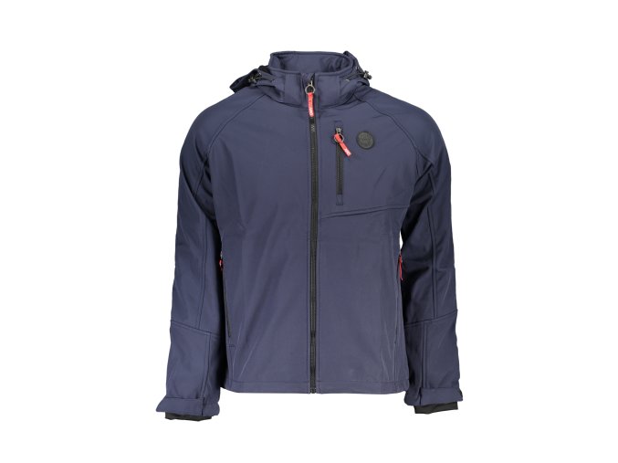 Pánska Ľahká Prechodová Bunda GIAN MARCO VENTURI Modrá (Velkost 2XL, Farba Modrá)