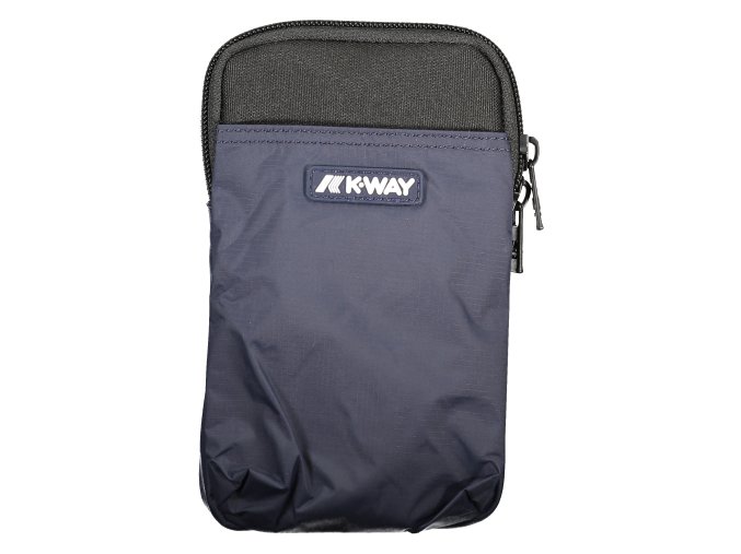 Štýlová Pánska Crossbody Taška K-WAY 10.0X18.0X3.0cm Modrá (Velkost UNI, Farba Modrá)