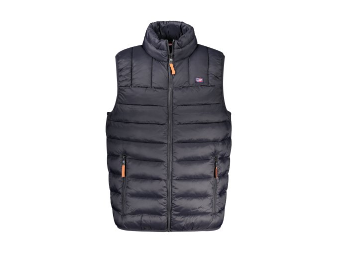 Kvalitná Pánska Zimná Vesta NORWAY 1963 Čierna (Velkost 3XL, Farba Čierna)