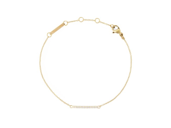 JPG Original White DW00401620 Mirelle Eternity Bracelet Gold 01 4000x5000