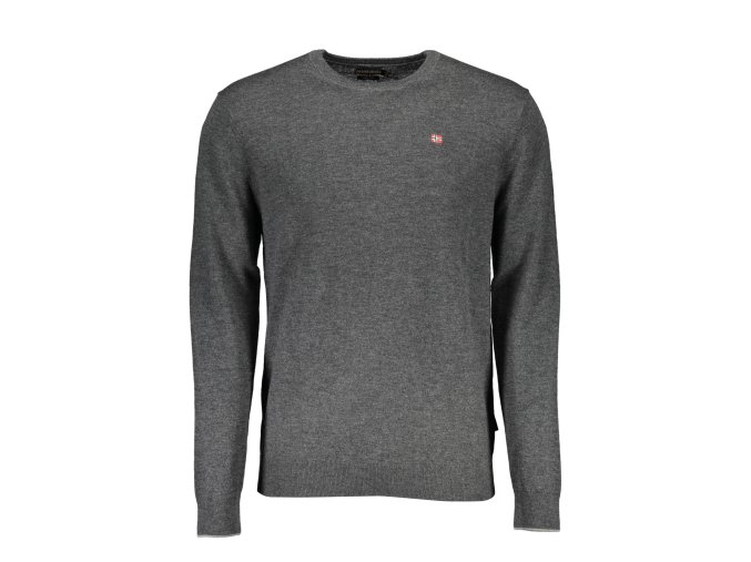Elegantný Pánsky Sveter NAPAPIJRI Šedá (Velkost 3XL, Farba Šedá)