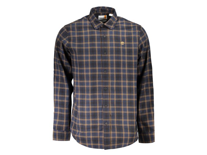 Elegantná Pánska Košeľa TIMBERLAND Modrá (Velkost S, Farba Modrá)