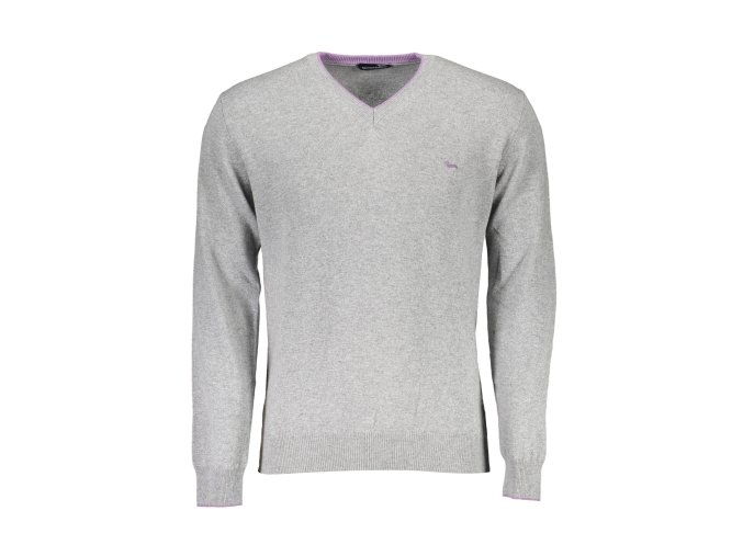 Elegantný Pánsky Sveter HARMONT & BLAINE Šedá (Velkost 3XL, Farba Šedá)