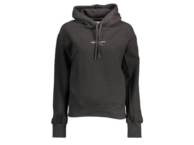 Športová Dámska Mikina bez zipsu   CALVIN KLEIN  Čierna (Velkost XL, Farba Čierna)