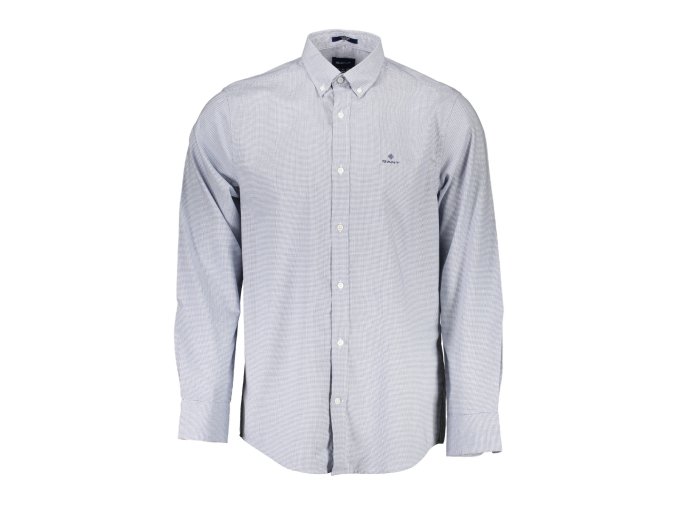 Elegantná Pánska Košeľa GANT Modrá (Velkost S, Farba Modrá)