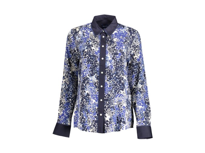 Elegantná Dámska Košeľa GANT Modrá (Velkost 36, Farba Modrá)