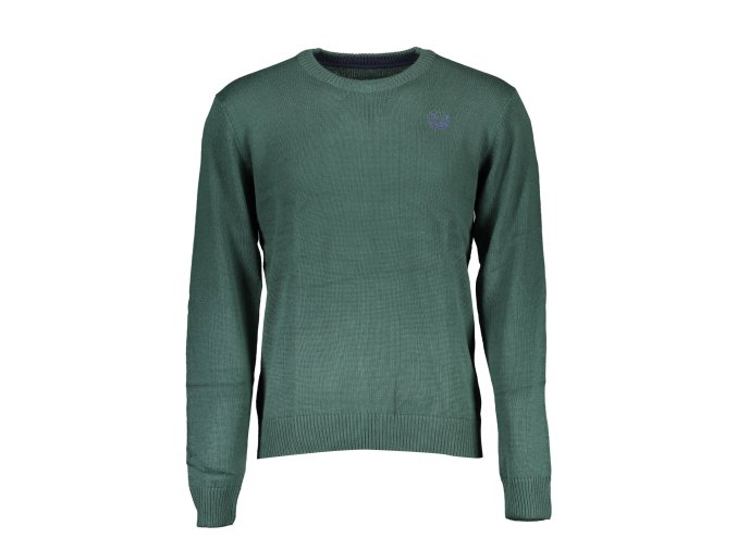 Elegantný Pánsky Pulóver GIAN MARCO VENTURI Zelená (Velkost 2XL, Farba Zelená)