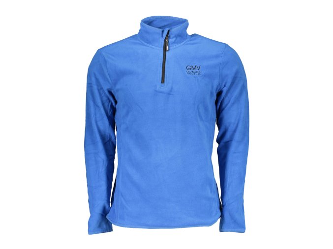 Športová Pánska Mikina bez zipsu GIAN MARCO VENTURI Modrá (Velkost XL, Farba Modrá)