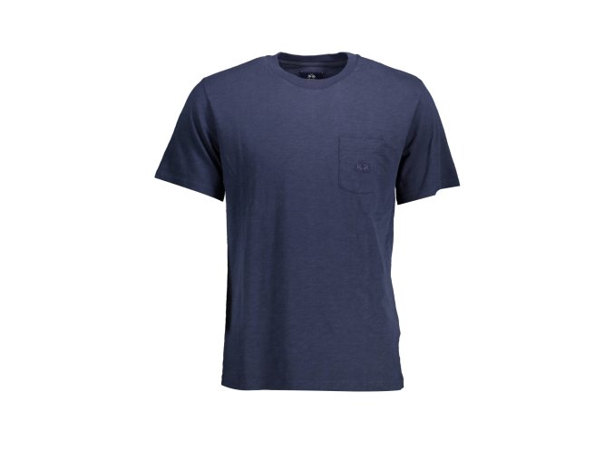 Štýlové Pánske Tričko s krátkym rukávom LA MARTINA Modrá (Velkost 2XL, Farba Modrá)