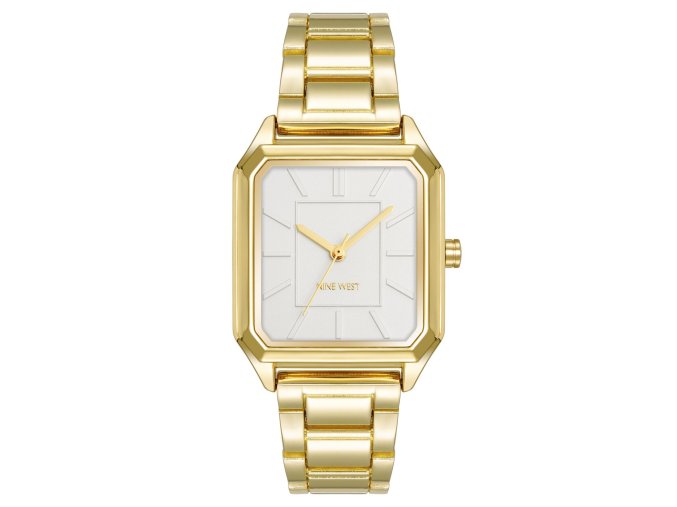 11492 nine west damske hodinky hranate zlate nw 3002svgb