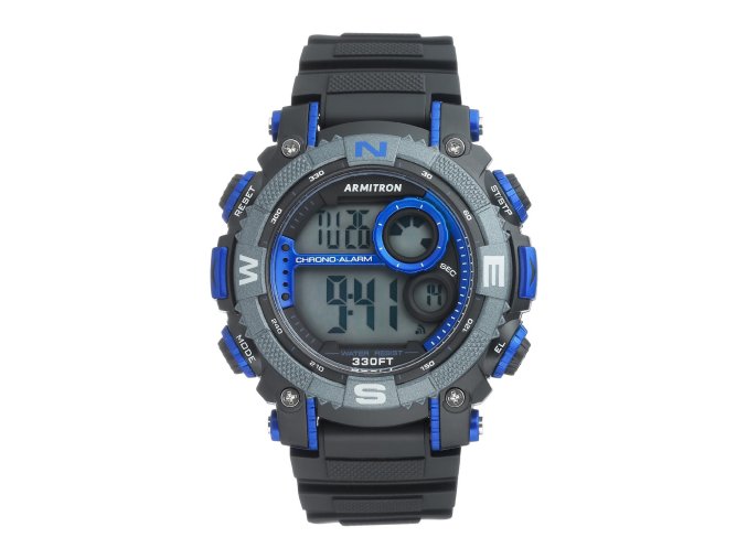 303 armitron hodinky lcd 40 8284blu