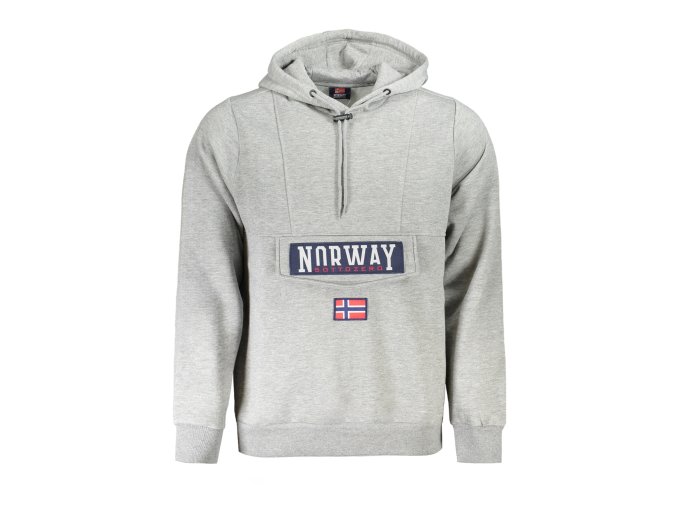Nordjord 1963 Felpa Classic Šedá (Velkost 2XL, Farba Šedá)