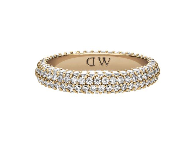 Daniel Wellington prsten ocelový Pavé (Velikost 60)