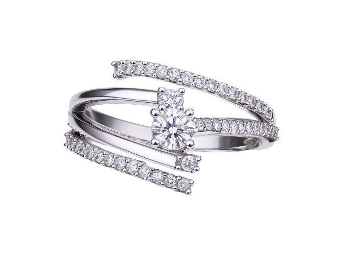 Dámsky  Prsteň DIAMONFIRE  6119251082160 (16 )