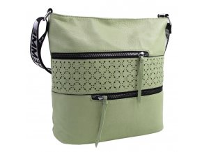 Dámska crossbody kabelka XH5064 pistáciovo zelená