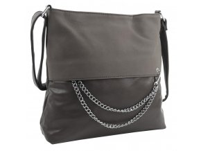 Dámska crossbody kabelka s retiazkou NH8146 šedá