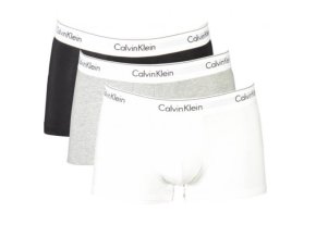 Calvin Klein Perfektné Pánske Boxerky Set 3 kusy Mix Farieb (Veľkosť S, Farba Šedá)